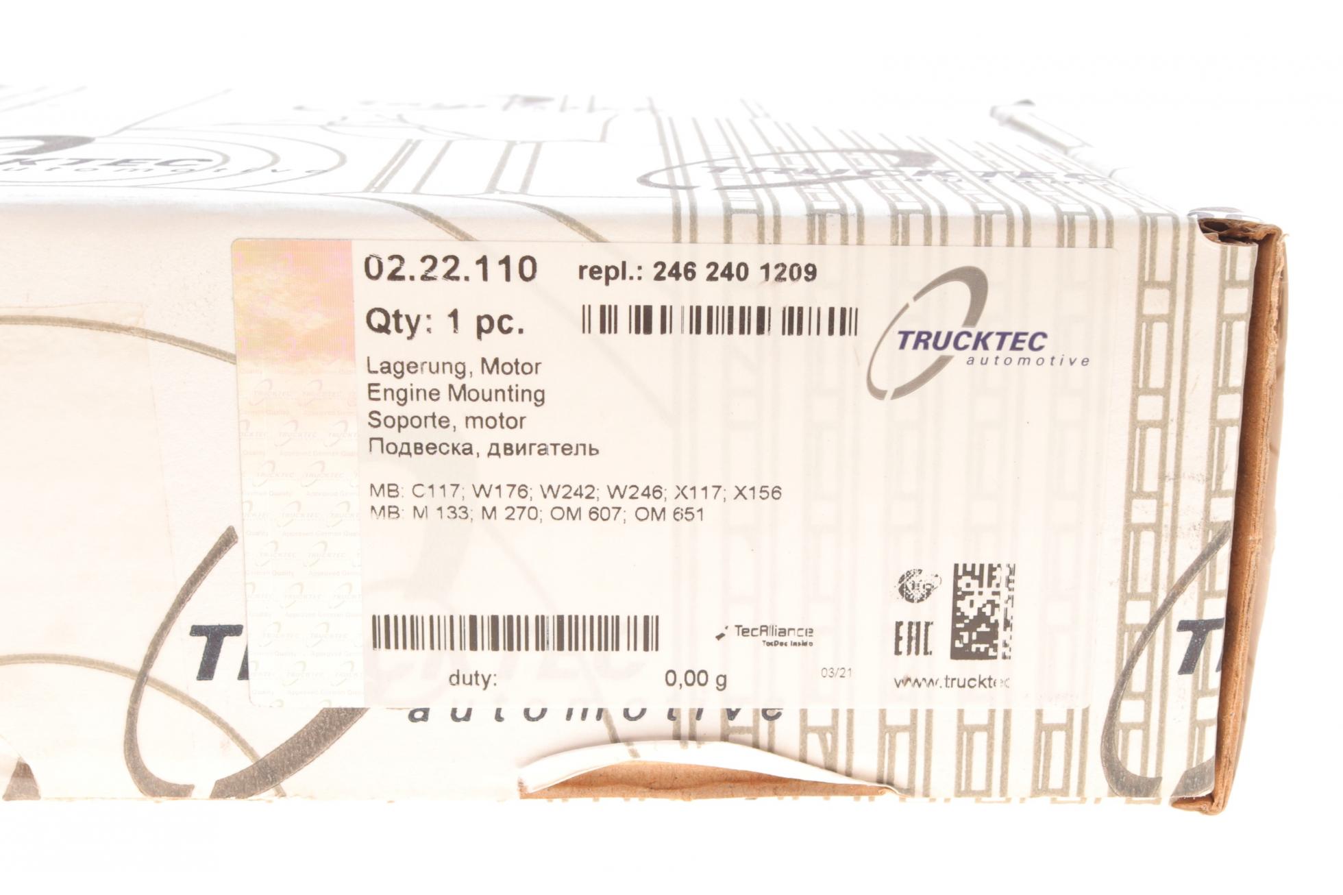 0222110 TRUCKTEC AUTOMOTIVE